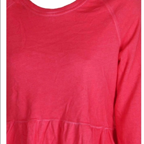STYLE & CO $50 Bright Rose PEPLUM FLOUNCE Top NWT XS - Picture 11 of 16